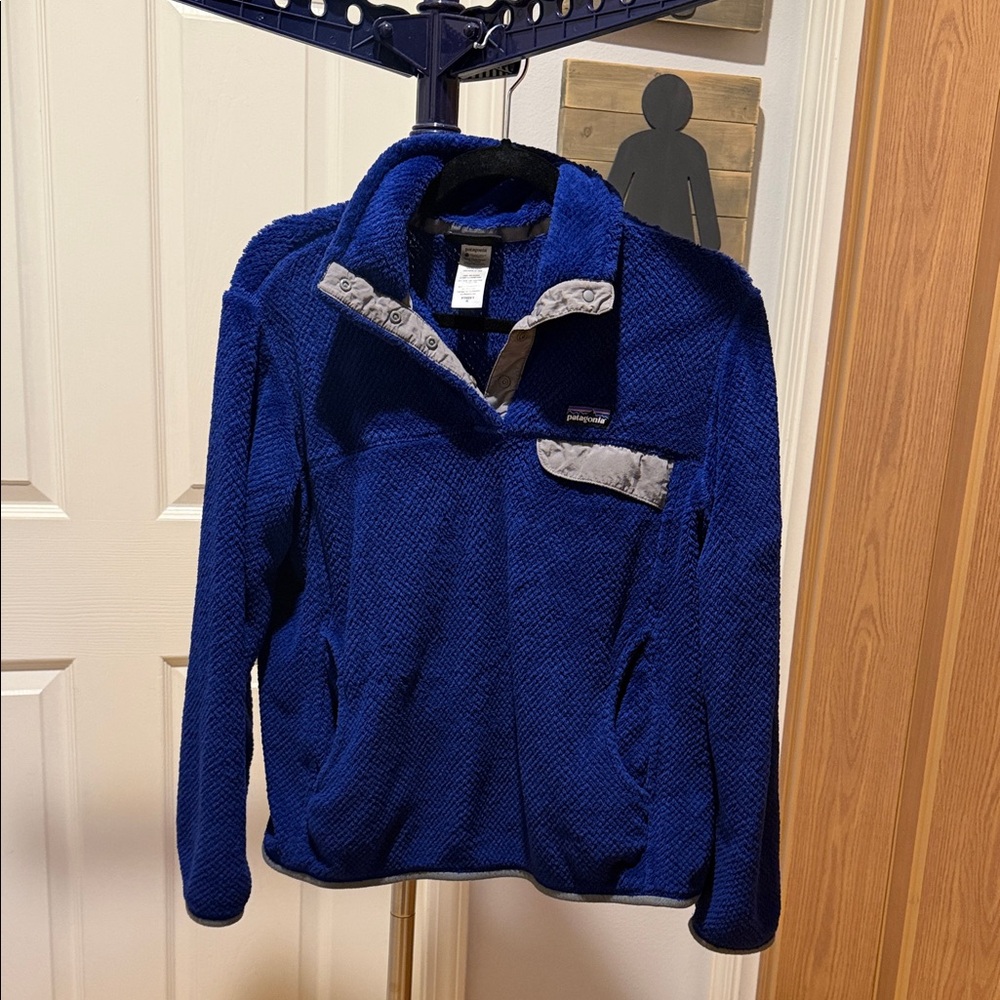 Patagonia Blue Fleece Pullover